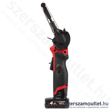 MILWAUKEE M12 FBFL13-402B Akkus szalagcsiszoló 13mm, táskában (2x4,0Ah/12V) (4933480961)
