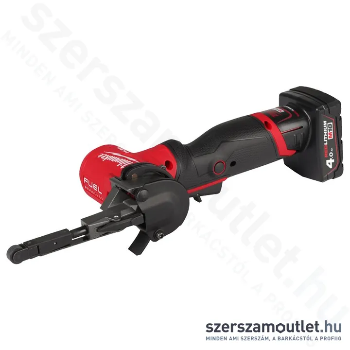 MILWAUKEE M12 FBFL13-402B Akkus szalagcsiszoló 13mm, táskában (2x4,0Ah/12V) (4933480961)