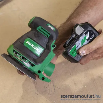 HIKOKI SV1813DA-BASIC-HSC Akkus excentercsiszoló HITBOXBAN (18V/125mm) (Akku és töltő nélkül!)
