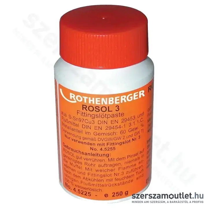 ROTHENBERGER forrasztó paszta 250gr.