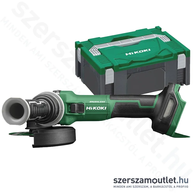 HIKOKI G1813DVE-W2Z Akkus sarokcsiszoló fordulatszabályzós HITBOX(Akku és töltő nélkül)