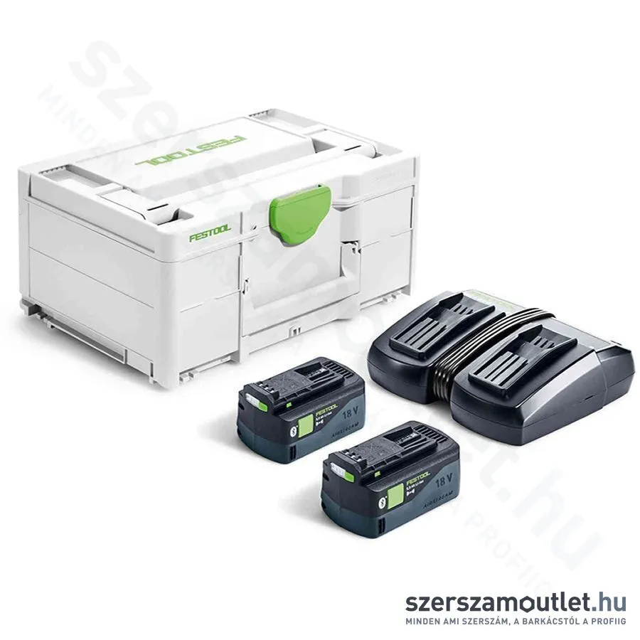 FESTOOL SYS 18V 2x5Ah/TCL 6 DUO Energia szett (akku+töltő)(577707)