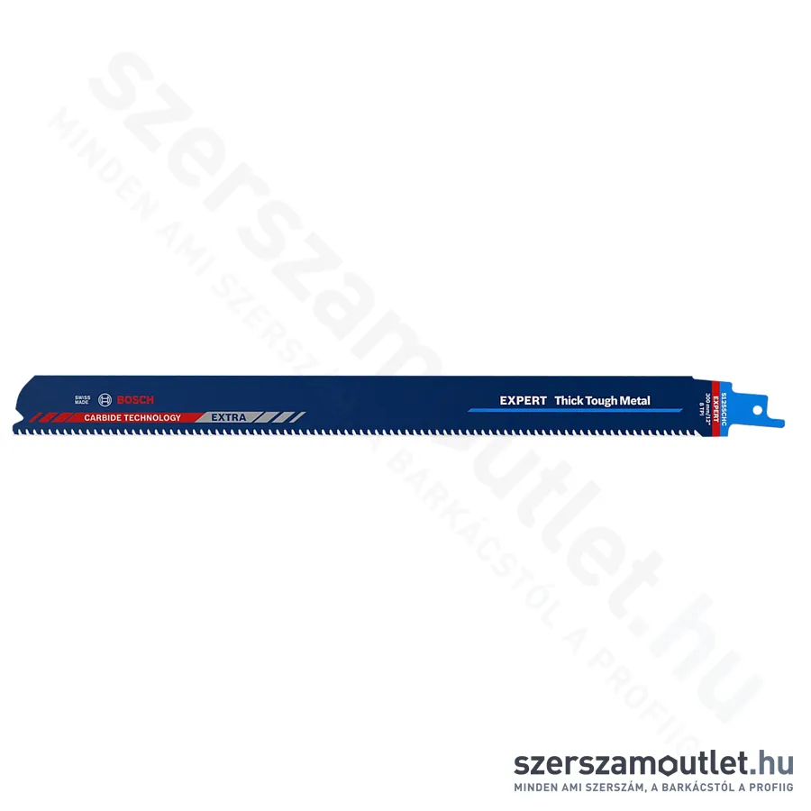 BOSCH EXPERT Thick Tough Metal S 1255 CHC szablyafűrészlap 250/4-12mm [1db] (2608900371)