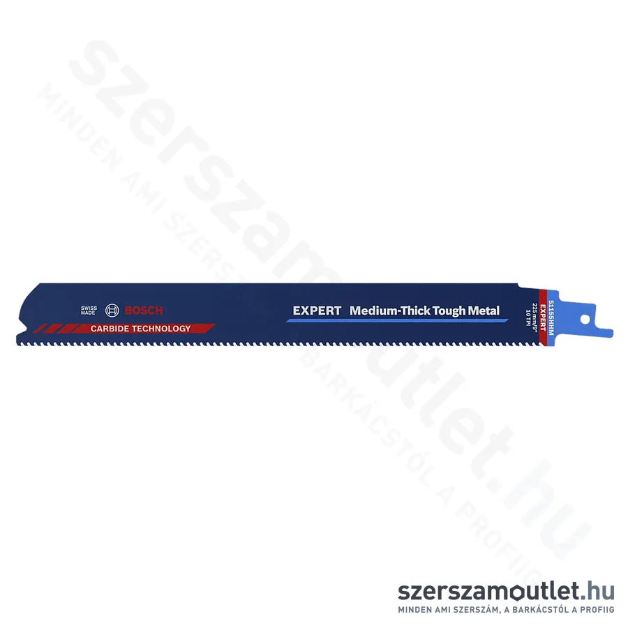 BOSCH EXPERT Medium-Thick Tough Metal S 1155 HHM szúrófűrészlap 175/3-8mm [1db] (2608900374)