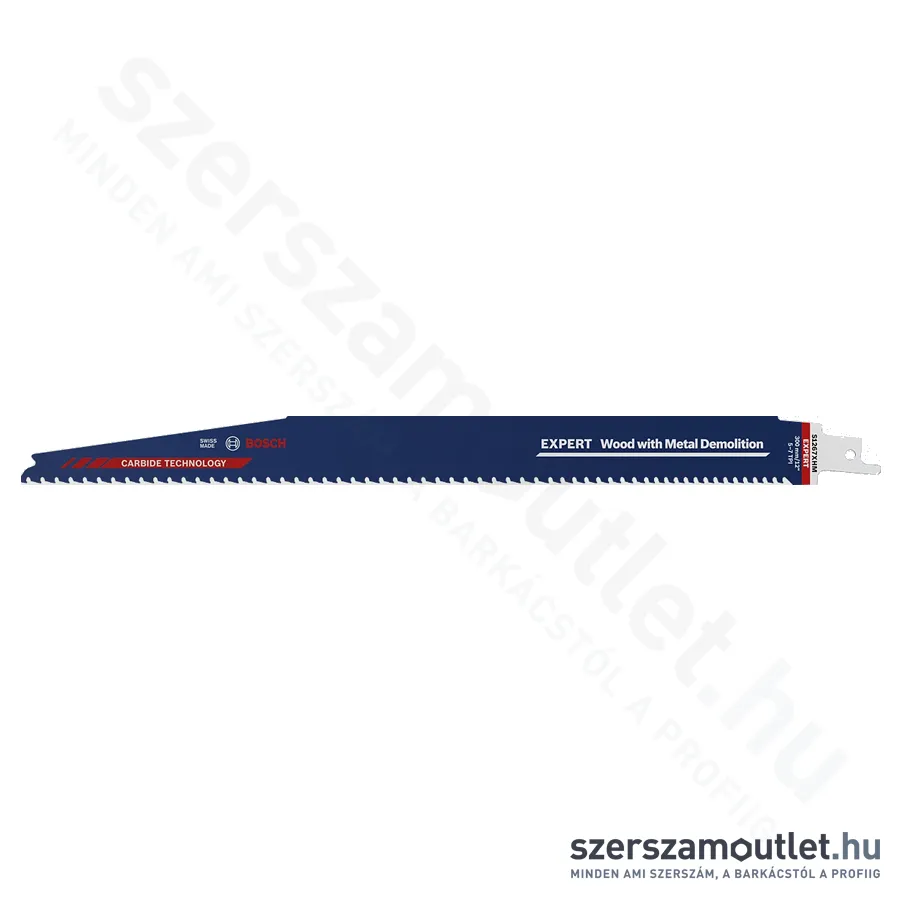 BOSCH EXPERT Wood with Metal Demolition S 1267 XHM szablyafűrészlap 250mm (2608900401)