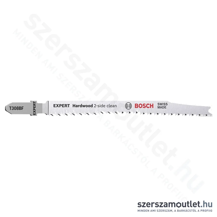 BOSCH EXPERT Hardwood 2-side clean T308 BF szúrófűrészlapok 117/2mm [3db/csomag] (2608900543)