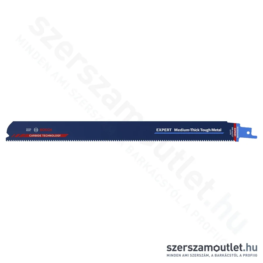 BOSCH EXPERT Medium-Thick Tough Metal S 1255 HHM fűrészlapok 250/3-8mm 1db (2608900377)