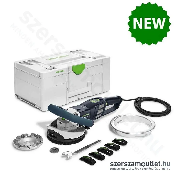 FESTOOL RENOFIX RG 130 ECI-Set DIA HD Gyémántcsiszoló, betoncsiszoló Systainer-ben (1600W/130mm)