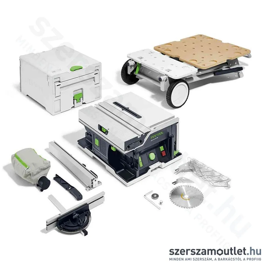 FESTOOL CSC SYS 50 EBI-Basic-Set Akkus asztali körfűrész (577371)