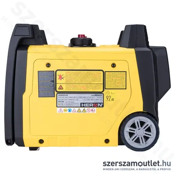 HERON Benzinmotoros áramfejlesztő táv és önidítóval 3,0kVA