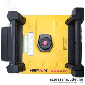 HERON Benzinmotoros áramfejlesztő táv és önidítóval 3,0kVA