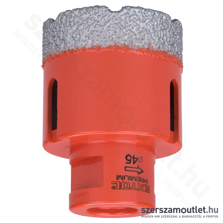 EXTOL Gyémántfúró M14 45mm
