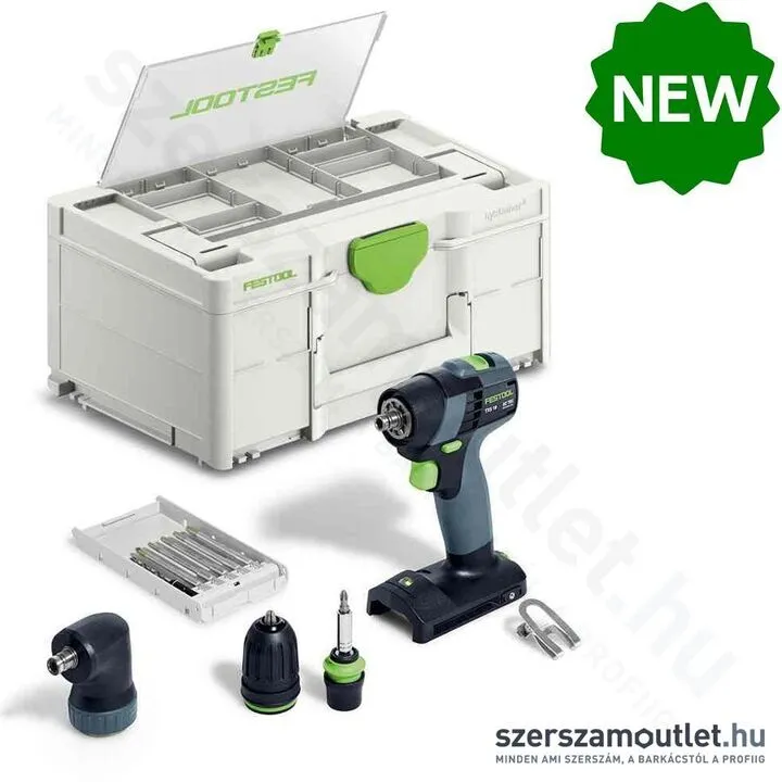 FESTOOL TXS 18-Basic-Set akkus fúró-csavarbehajtó (577335)