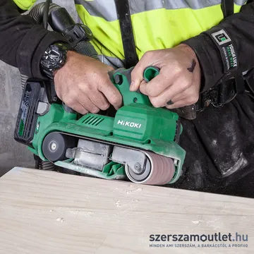 HIKOKI SB3608DA-W4Z Akkus szalagcsiszoló 76mm MULTI VOLT(36V) (Akku és töltő nélkül!)
