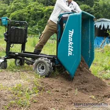 MAKITA DCU603Z Akkus anyagmozgató (talicska) BILLENCS felépítmény (18V) (Akku és töltő nélkül!)