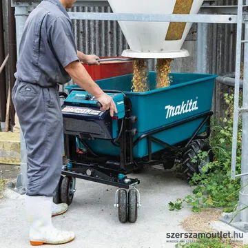 MAKITA DCU605Z Akkus anyagmozgató (talicska) TARTÁLY felépítmény (18V) (Akku és töltő nélkül!)