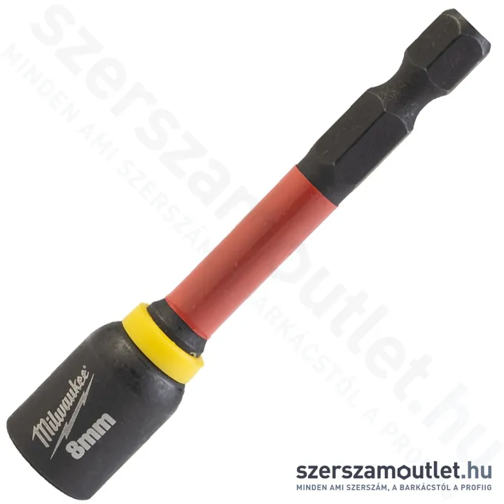 MILWAUKEE SHOCKWAVE™ Bitbefogású mágneses dugókulcs HEX8x65mm (4932492439)