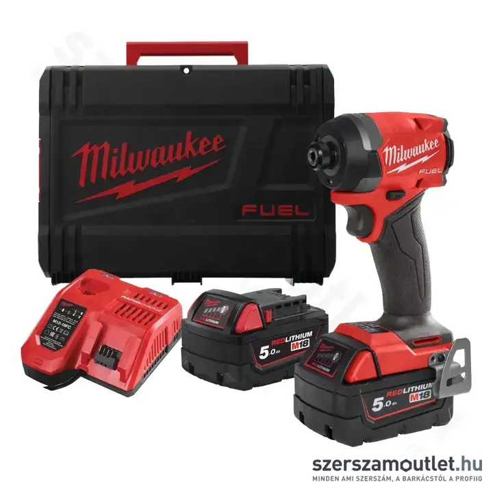 MILWAUKEE M18 FID3-502X Akkus ütvecsavarozó HD kofferben (1/4