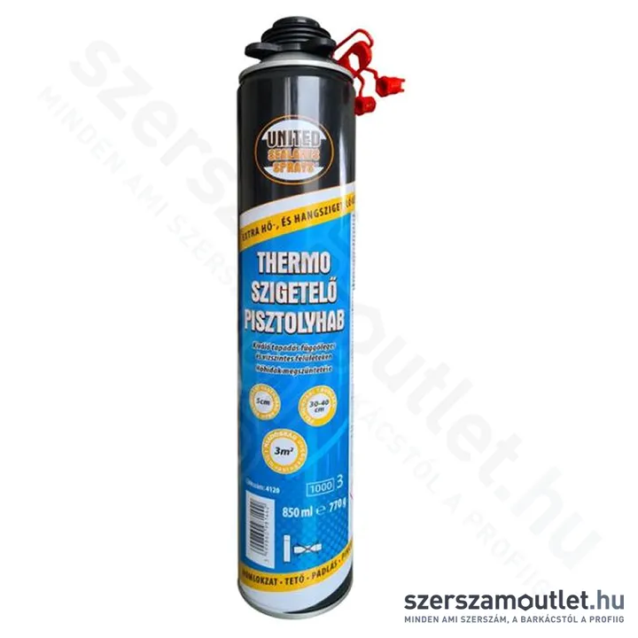 UNITED SEALANTS Thermo szigetelő pisztolyhab 850ml (US4120)