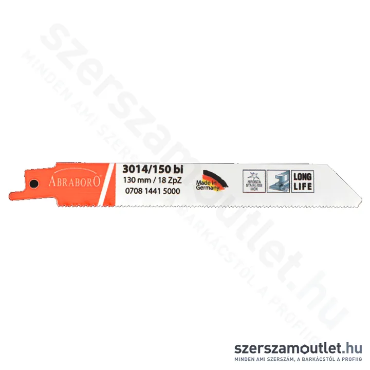 ABRABORO S922BF 3014/150 bi Orrfűrészlap 130/18mm (070814415000)