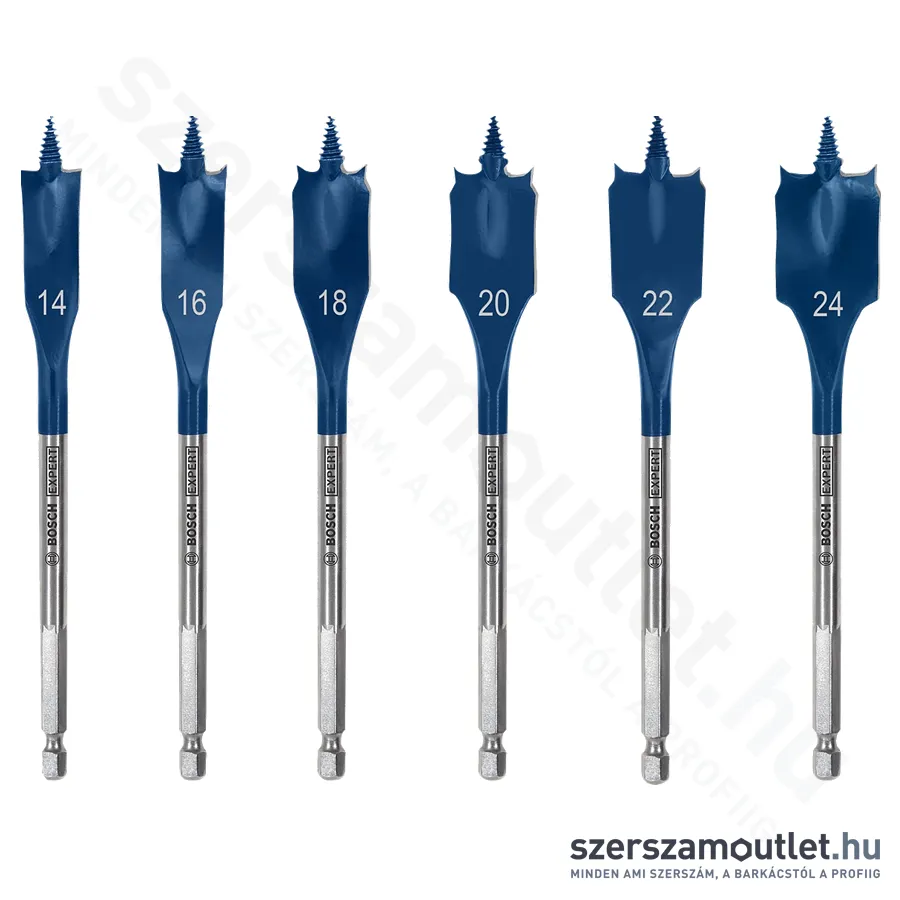 BOSCH EXPERT Self Cut Speed laposmarófúró készlet 14-24mm 6db-os (2608900332)