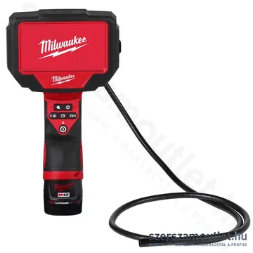 MILWAUKEE M12 360IC12-201C Akkus vizsgálókamera kofferben (360°/1,2m) (1x2,0Ah/12V) (4933480740