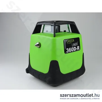 GREEN LINER 360D-R Rotációs lézer PIROS, kofferben tartozékokkal