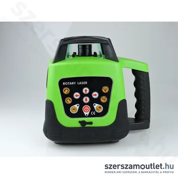 GREEN LINER 360D-R Rotációs lézer PIROS, kofferben tartozékokkal
