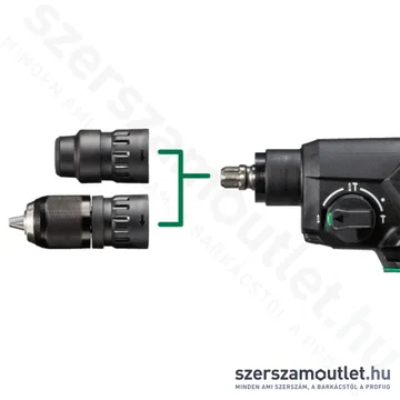 HIKOKI DH3628DC-W2Z Akkus fúró-vésőkalapács HITBOXBAN MULTI VOLT(36V) (Akku és töltő nélkül!)