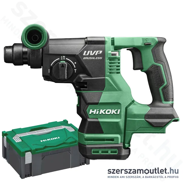 HIKOKI DH3628DA-W2Z Akkus fúró-vésőkalapács HITBOXBAN MULTI VOLT(36V) (Akku és töltő nélkül!)