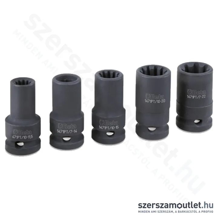 BETA 1471PT/C5 Gépi dugókulcs készlet fékhez 1/2
