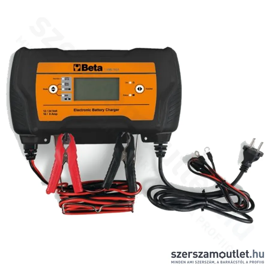 BETA 1498/16A Többfunkciós elektronikus akkumulátortöltő 12-24V (014980126)
