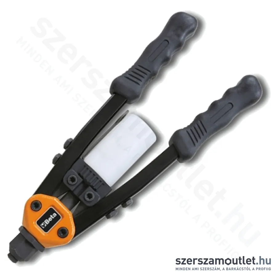 BETA 1740B Kompakt teljesítmény szegecshúzó szártartó tartállyal 280mm + 5 fej (017400280)