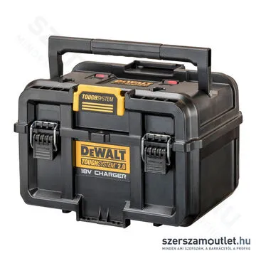 DEWALT TOUGHSYSTEM 2.0 Duál akkumulátor töltő és tároló láda