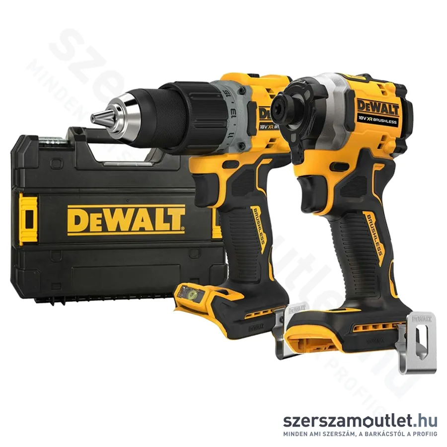 DEWALT Akkus gépszett kofferben 18V (DCF850+DCD800)(Akku és töltő nélkül) (DCK2051NT)