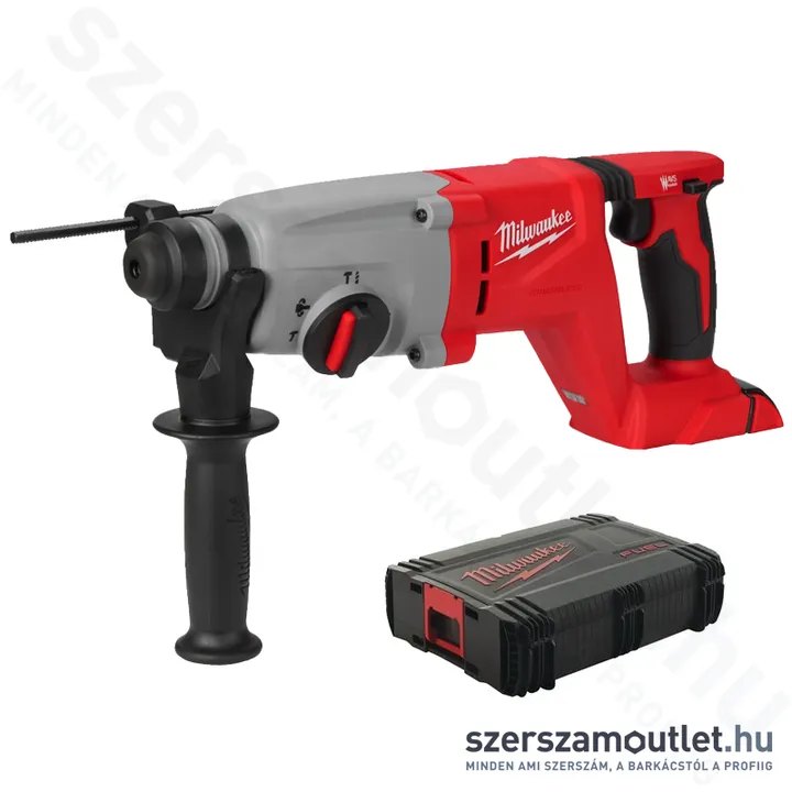 MILWAUKEE M18 BLHACD26-0X Akkus fúró-vésőkalapács HD kofferben (18V) (Akku és töltő nélkül!)