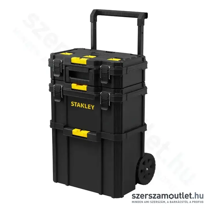 STANLEY 3in1 Összecsatolható gurulós tárolórendszer 80l 45kg (STST83319-1)