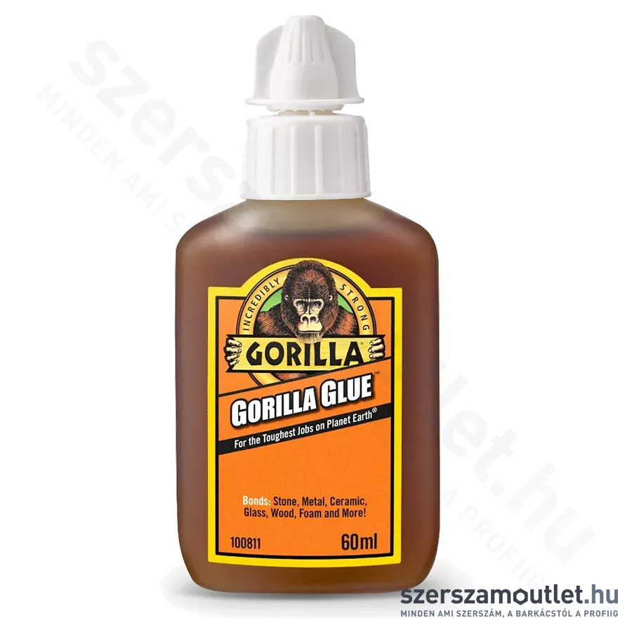 GORILLA GLUE ORIGINAL PU Poliuretán ragasztó D4 60ml (1044201)