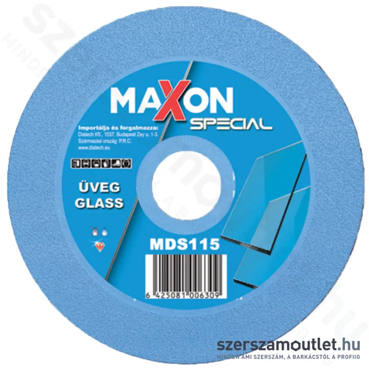 DIATECH MAXON Üvegvágó tárcsa 115mm (MDS115)