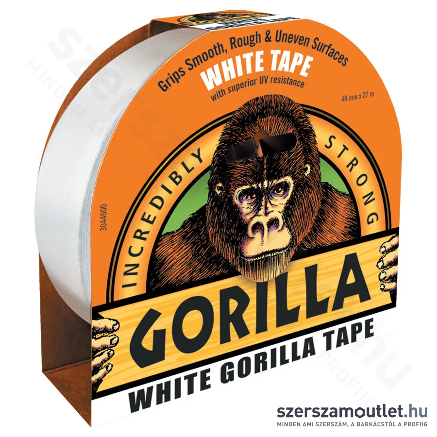 GORILLA TAPE WHITE Fehér extra erős ragasztószalag 27m/48mm (3044600)