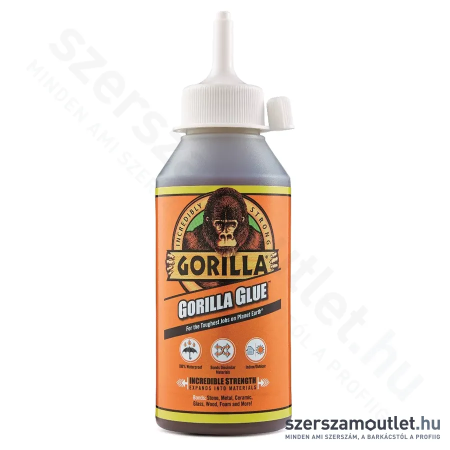 GORILLA GLUE ORIGINAL PU Poliuretán ragasztó D4 250ml (1044804)