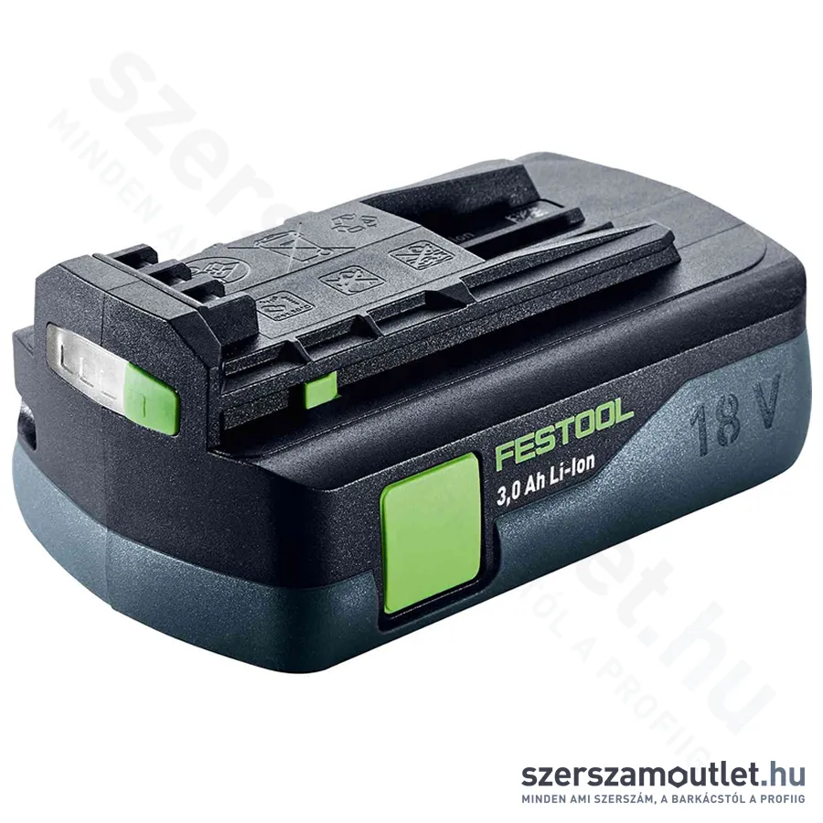 FESTOOL BP 18 Li 3,0 C Li-Ion Akkumulátor (3,0Ah/18V)