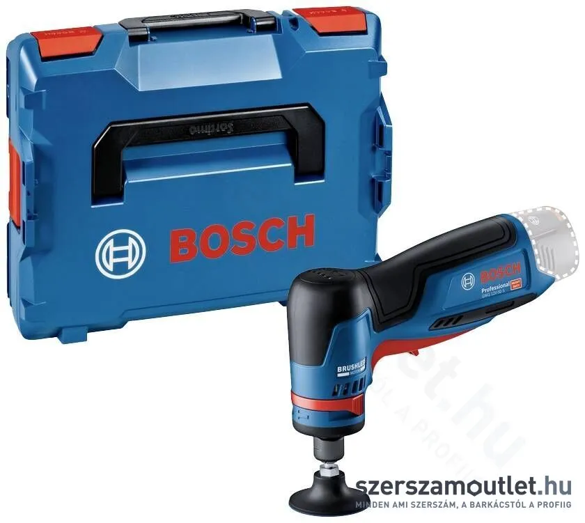 BOSCH Bosch GWG 12V-50 S akkus tányércsiszoló L-boxxban (Akku és töltő nélkül) (06013A7000)
