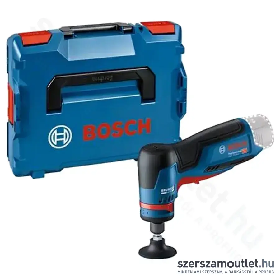 BOSCH Bosch GWG 12V-50 S akkus tányércsiszoló L-boxxban (Akku és töltő nélkül)