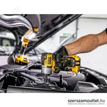 DEWALT DCF902D2-QW Akkumulátoros szénkefementes ütvecsavarozó (3/8" 168Nm) (2x2,0Ah12V)
