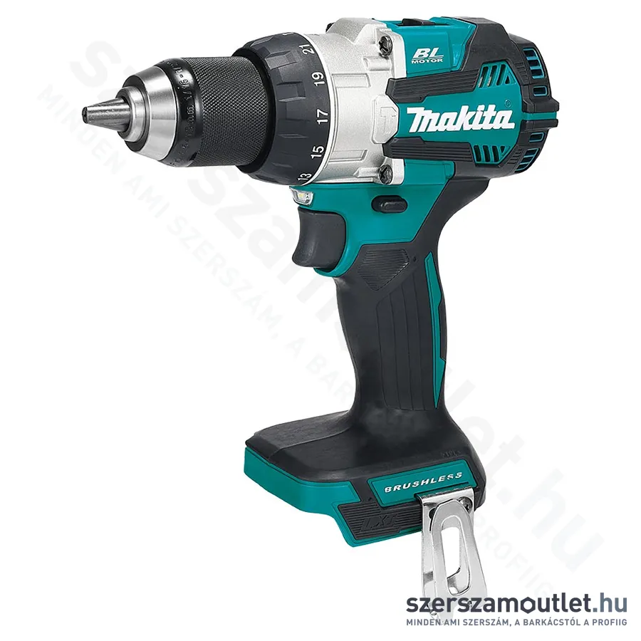 MAKITA DHP489Z Szénkefementes akkus ütvefúró-csavarbehajtó (18V) (Akku és töltő nélkül!)