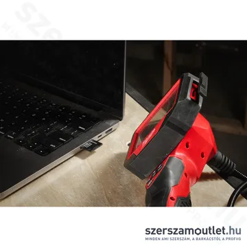 MILWAUKEE M12 360IC12-0C Akkus vizsgálókamera kofferben (360°/1,2m) (12V) (Akku és töltő nélkül