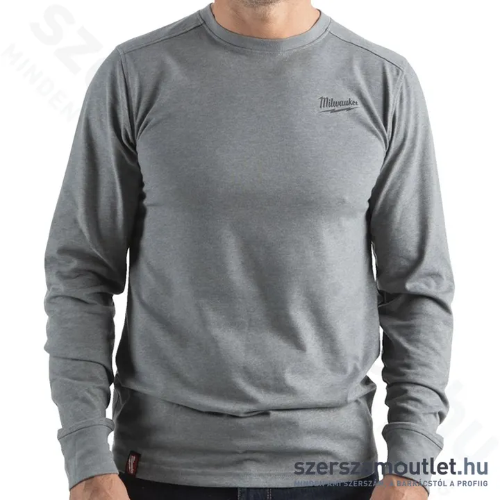 MILWAUKEE HT LS GR XXL Hibrid hosszú ujjú póló SZÜRKE (XXL) (4932492992)
