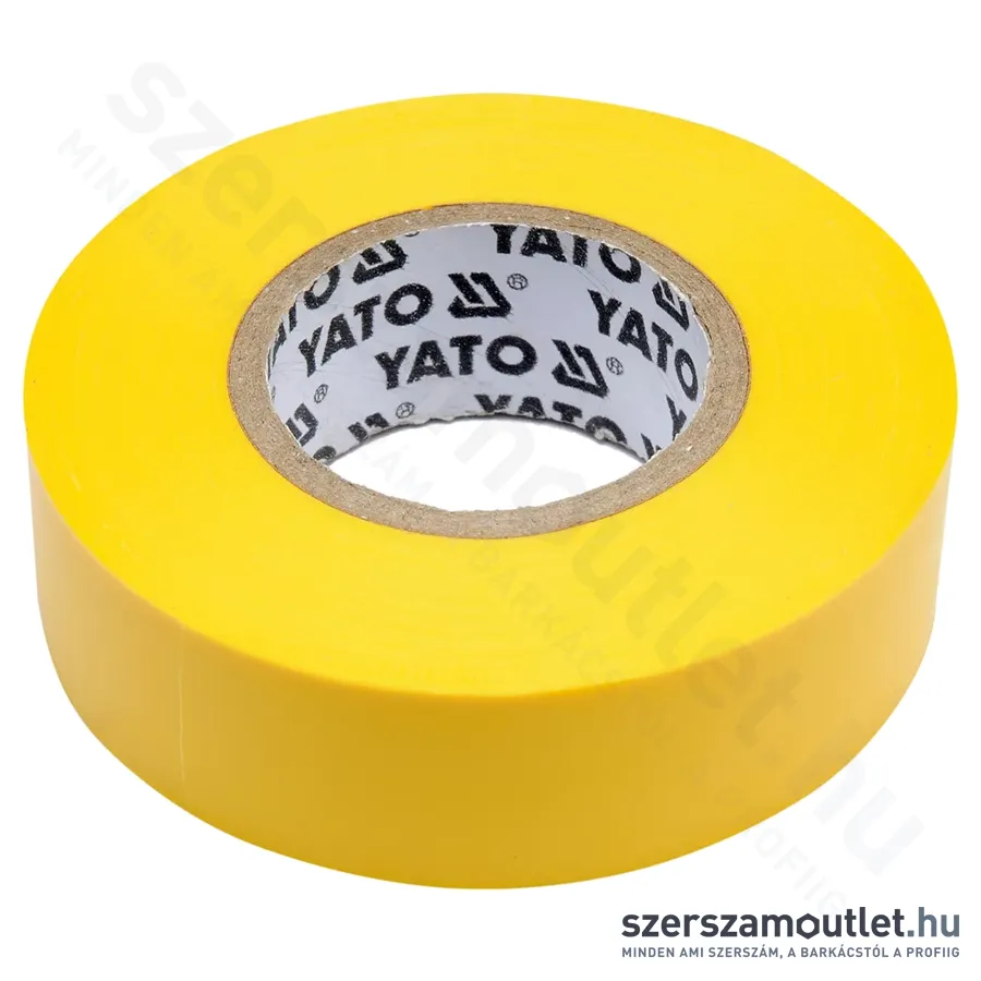 YATO Szigetelőszalag 19x0,13mm/20m (Sárga) (YT-81654)