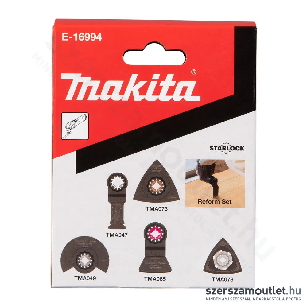 MAKITA TMA047/49/65/73/78 5 db-os multi vágólapkészlet FELÚJÍTÁSHOZ (E-16994)